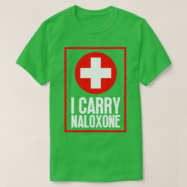 Camiseta I ry Naloxone 15 (Frente do Design)