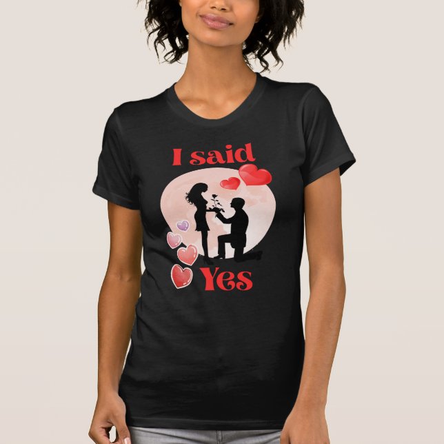 Camiseta I said Yes (Frente)