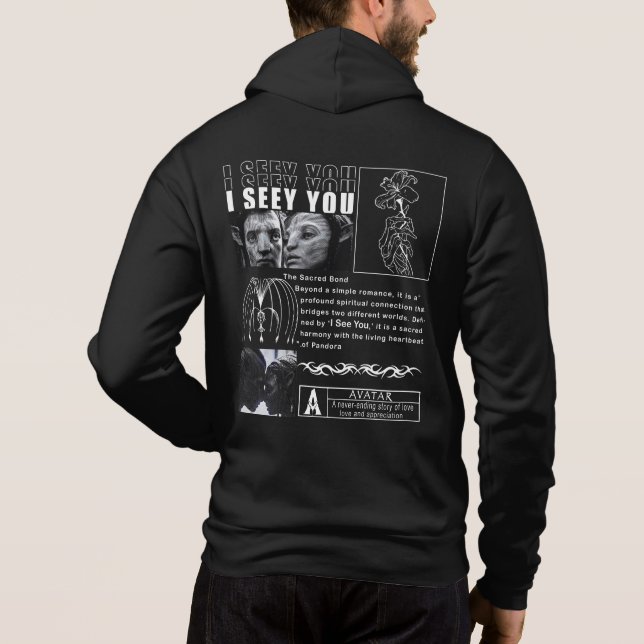 Camiseta I See You" Soul Connection Art - Minimalist Black  (Verso)
