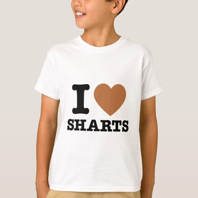 Camiseta I Sharts (Frente)