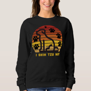 Camiseta I Shih Tzu Not Dog Adult Humor Graphic Novelt