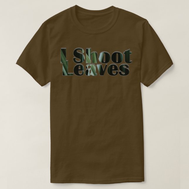 Camiseta I Shoot Folaves (Frente do Design)