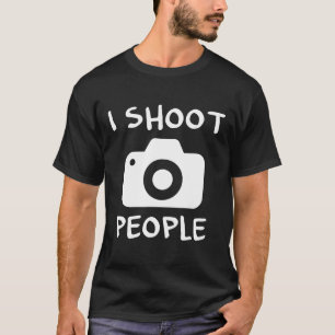 Camiseta I Shoot Pessoas Photographer Fotografia Natal