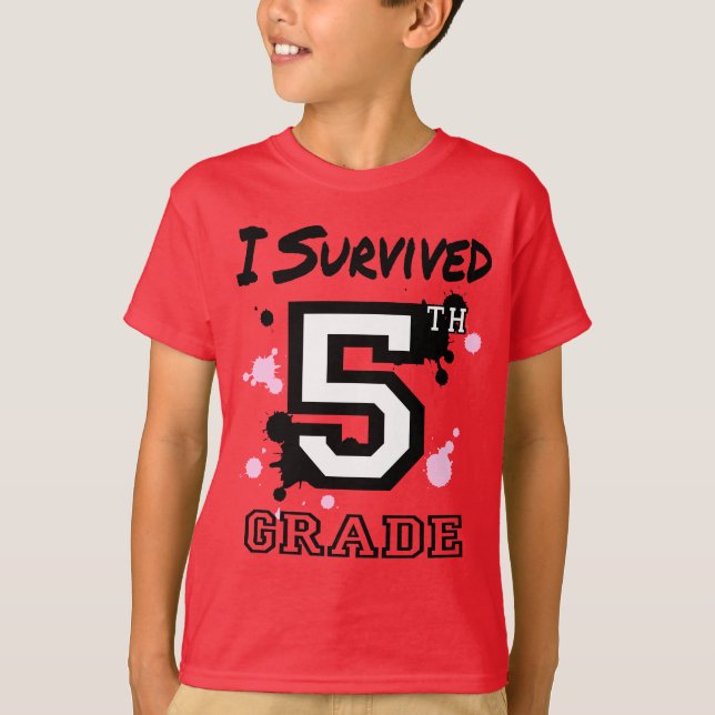 Camiseta I Sobrevivência 5 (Frente)