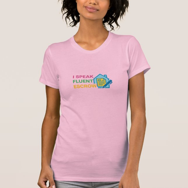 Camiseta I Speak Fluent Escrow Premium (Frente)
