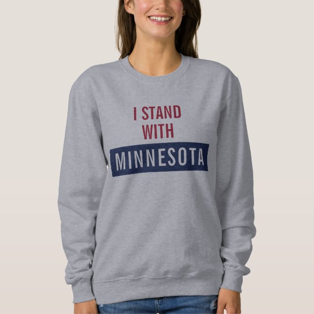 Camiseta I Stand With Minnesota  (Frente)