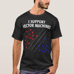 Camiseta I Suporta Máquinas Vetoriais Máquina de Rede Neura