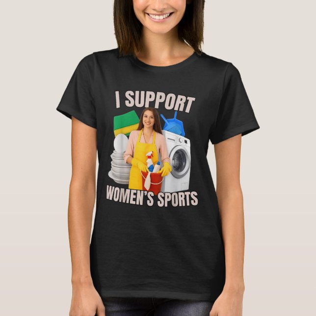 Camiseta I Suprt Women's Srts Unwearable Aduld Humor Bootle (Frente)