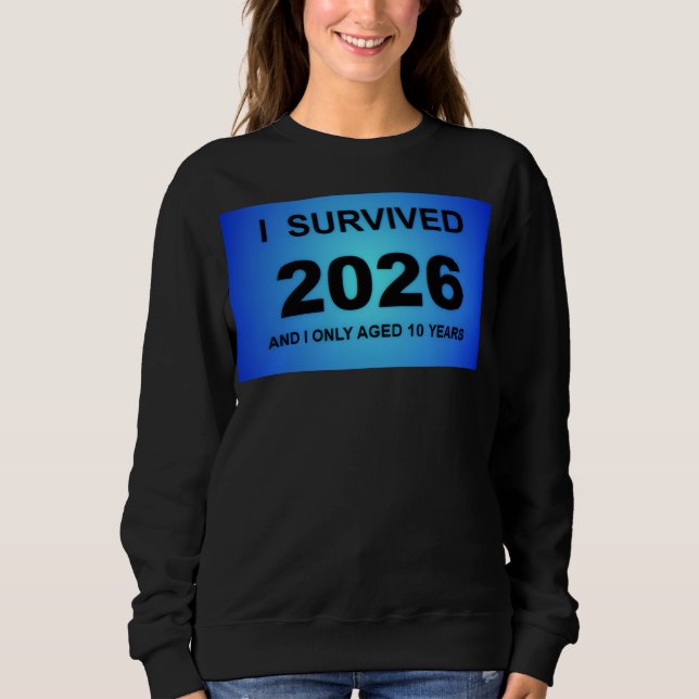 Camiseta I Survived 2026 (Frente)