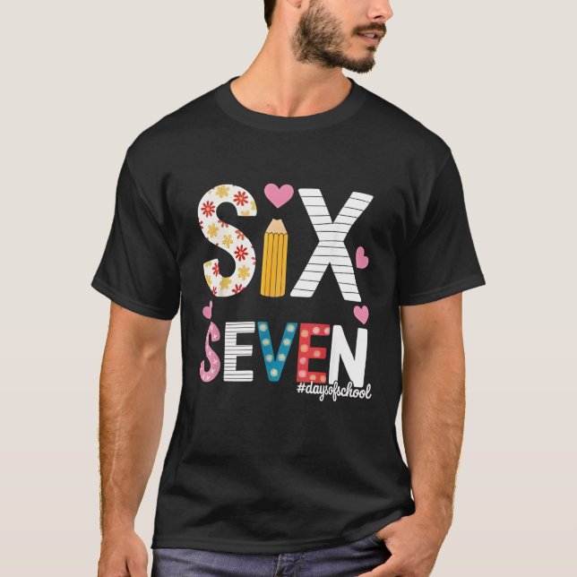 Camiseta I Survived 67 Days of School Teacher Student Six S (Frente)