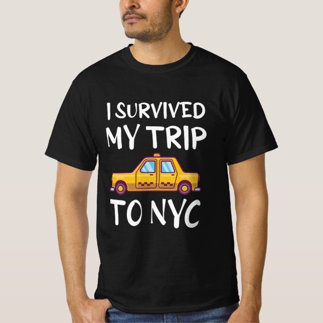 Camiseta I Survived My Trip To NYC (Frente)
