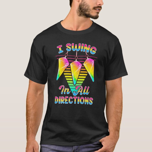 Camiseta I Swing in all Directions LGBTQ+ Pansexual Pride P (Frente)