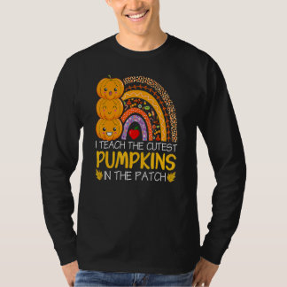 Camiseta I Teach The Cutest Pumpkins In The Patch Teacher F