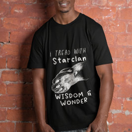 Camiseta I TREAD com gatos estrelados-sonhadores
