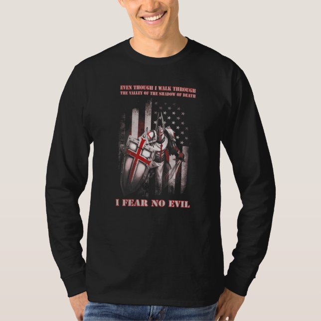 Camiseta I Walk Through The Valley Of The Death I Fear No E (Frente)