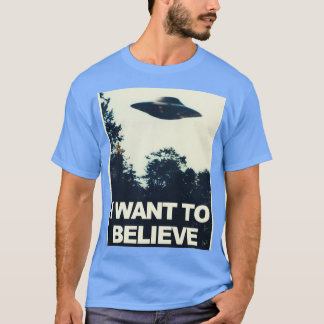 Camiseta I Want to Believe