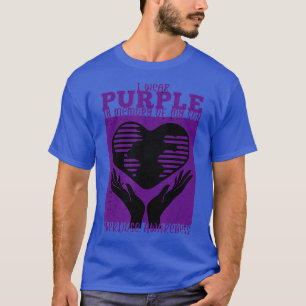 Camiseta I Wear Purple In Memory Of My Son - Overdose Aware