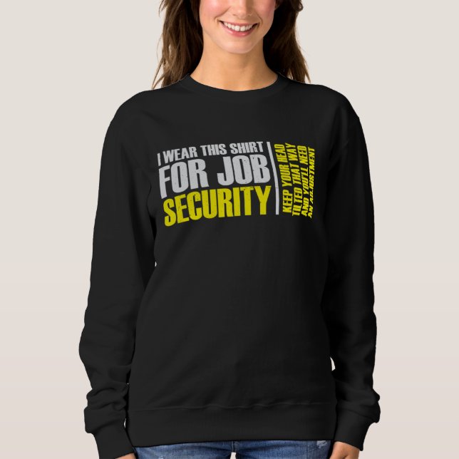 Camiseta i wear this  for job security chiropractic  2 (Frente)