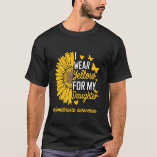 Camiseta I Wear Yellow For My Daughter Endometriosis Awaren