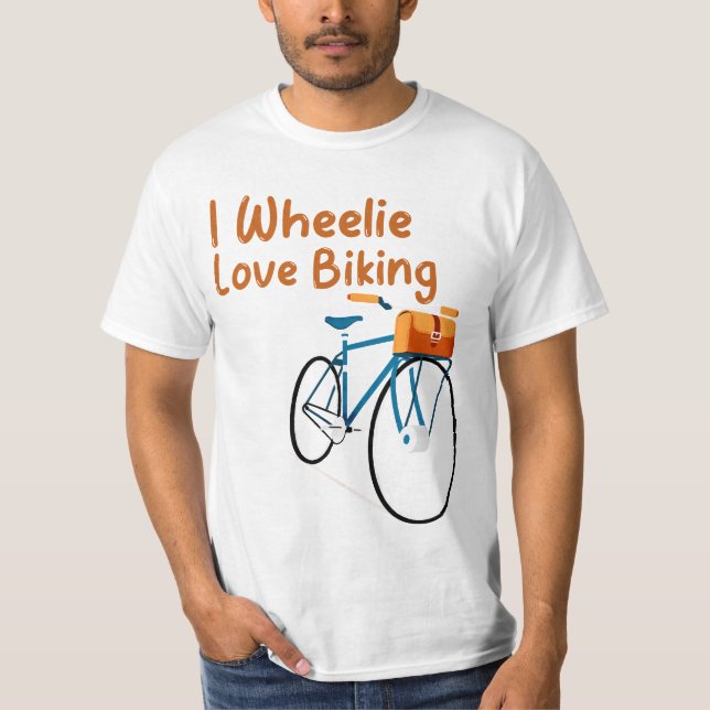 Camiseta I Wheelie Love Biking (Frente)