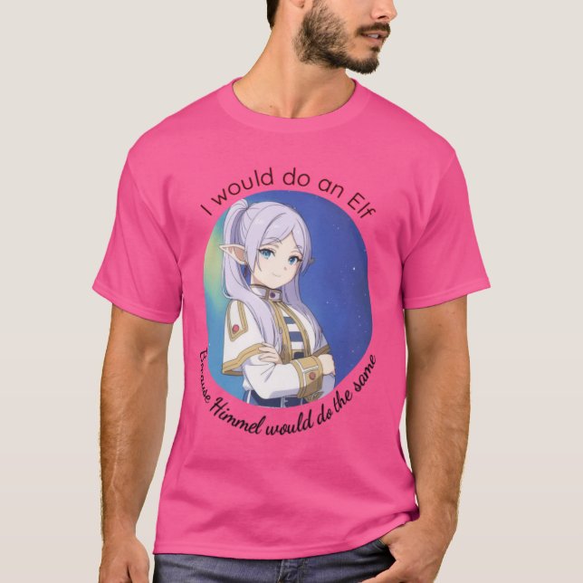 Camiseta I would do an elf (Frente)