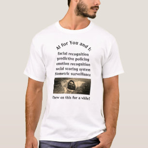 Camiseta IA para você e eu (luz)