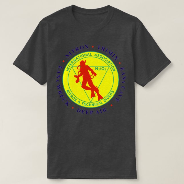 CAMISETA IANTD (Frente do Design)