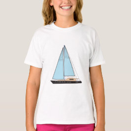 Camiseta Iate de velejo de luxo