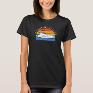Camiseta Iatismo Deixe Cair Como Se Fosse Iate Rock de Iat
