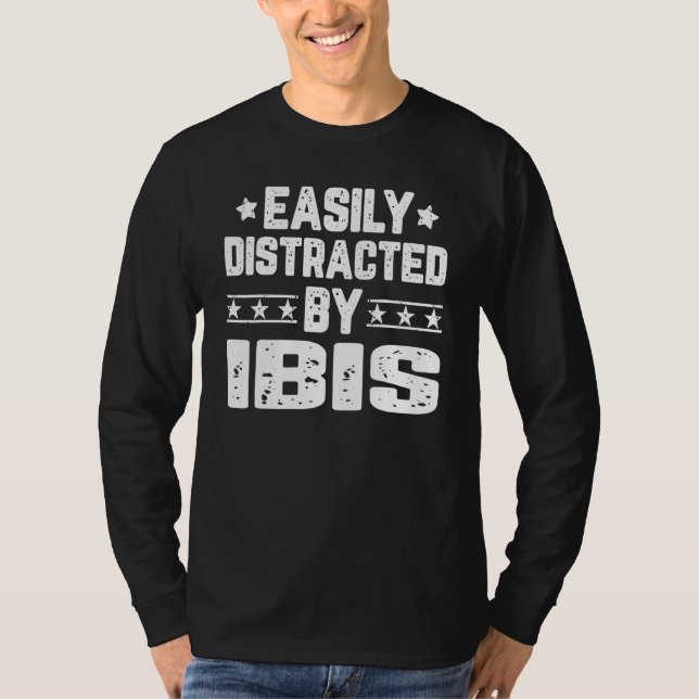 Camiseta Ibis Bird Ibis (Distração Fácil) (Frente)