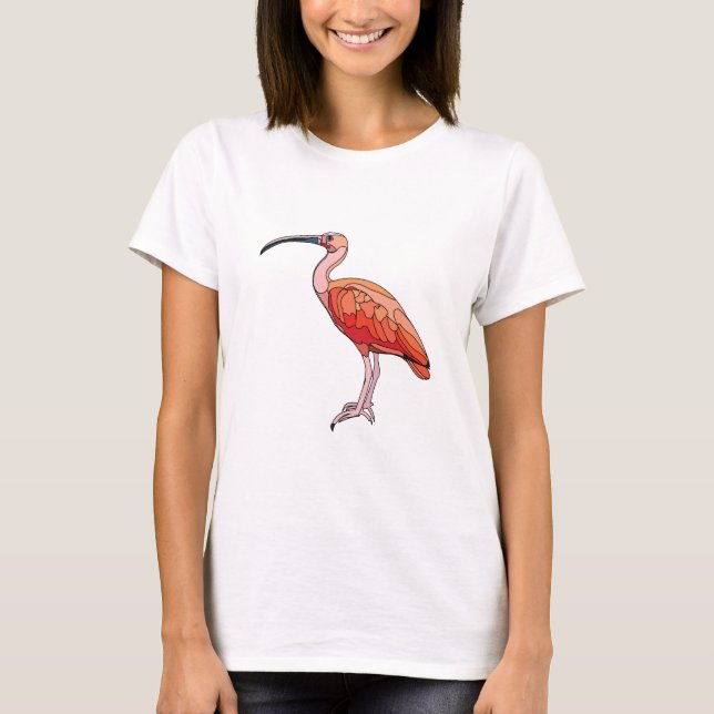 Camiseta Íbis Escarlate (Frente)