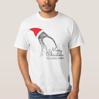 Camiseta Ibis / Frango Caixa Feliz Natal Animais Sujos
