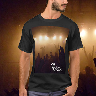 Camiseta Ibiza Club Nightlife Fotografia