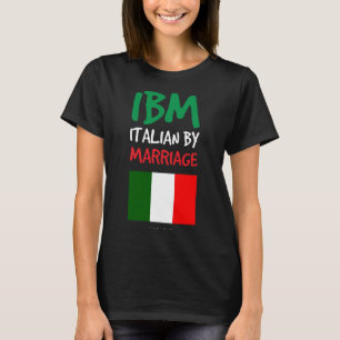 Camiseta IBM Italiano Por Casamentos. Presente italiano eng