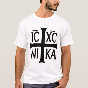 Camiseta Ic Xc Nika Cross Christian