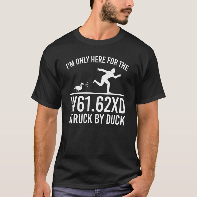 Camiseta ICD 10 Code Duck Medical Biller Doutor Assistant N (Frente)