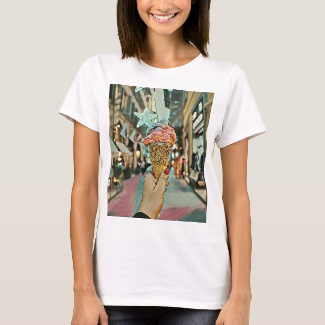 Camiseta Ice cream sprinkles (Frente)