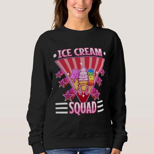 Camiseta Ice cream squad  3 (Frente)