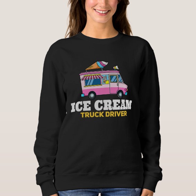 Camiseta Ice Cream Truck Driver  Ice Cream Man (Frente)