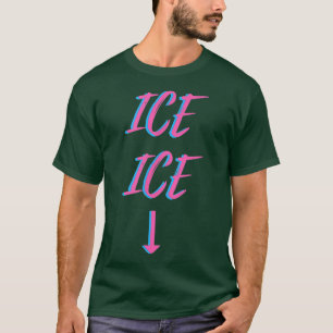Camiseta Ice Duas Vezes Anúncio De Gravidez