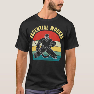Camiseta Ice Hockey Goalie Goalkeeper Engraçado