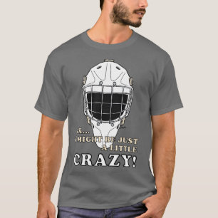 Camiseta Ice Hockey Goalie Ok Eu Posso Ser Apenas Um Pequen