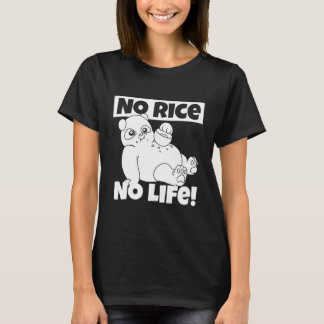 Camiseta ice No Life Panda Rice Filipinas