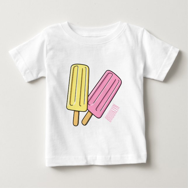 Camiseta Ice pop cartoon (Frente)