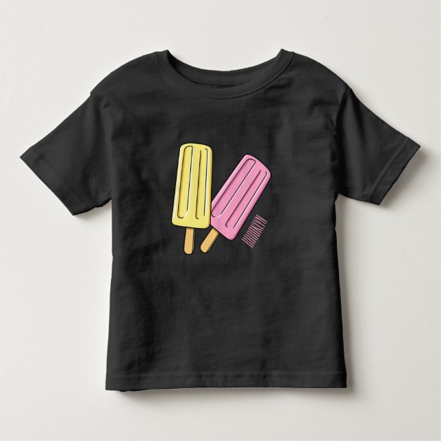 Camiseta Ice pop cartoon (Frente)