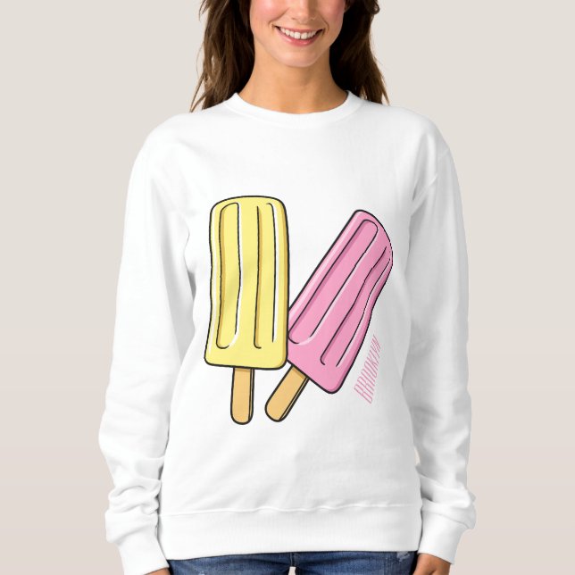 Camiseta Ice pop cartoon (Frente)