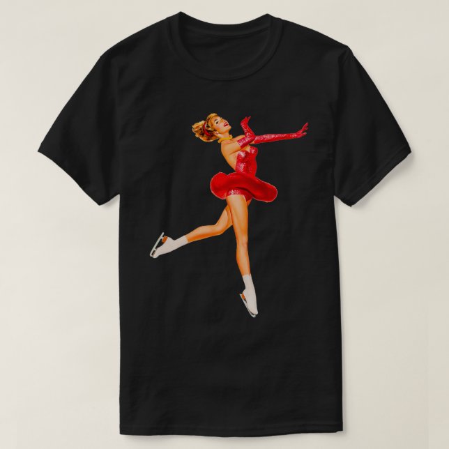 Camiseta Ice Skater em Vermelho (Frente do Design)