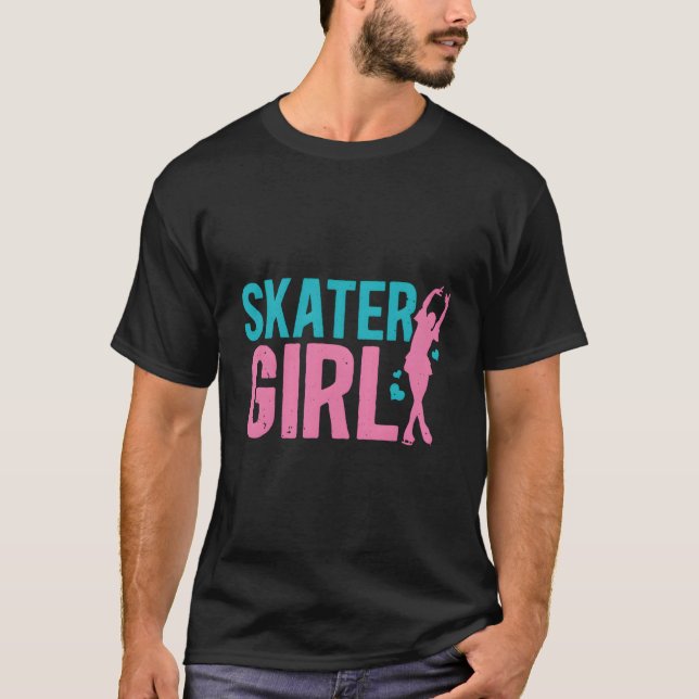 Camiseta Ice Skater Girl (Frente)