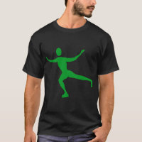 Ice Skating - Grass Green
