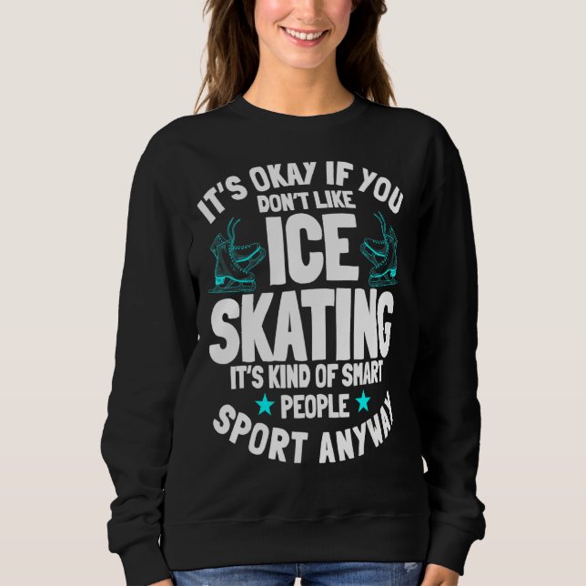 Camiseta Ice Skating Ice Skates Figura Skater (Frente)